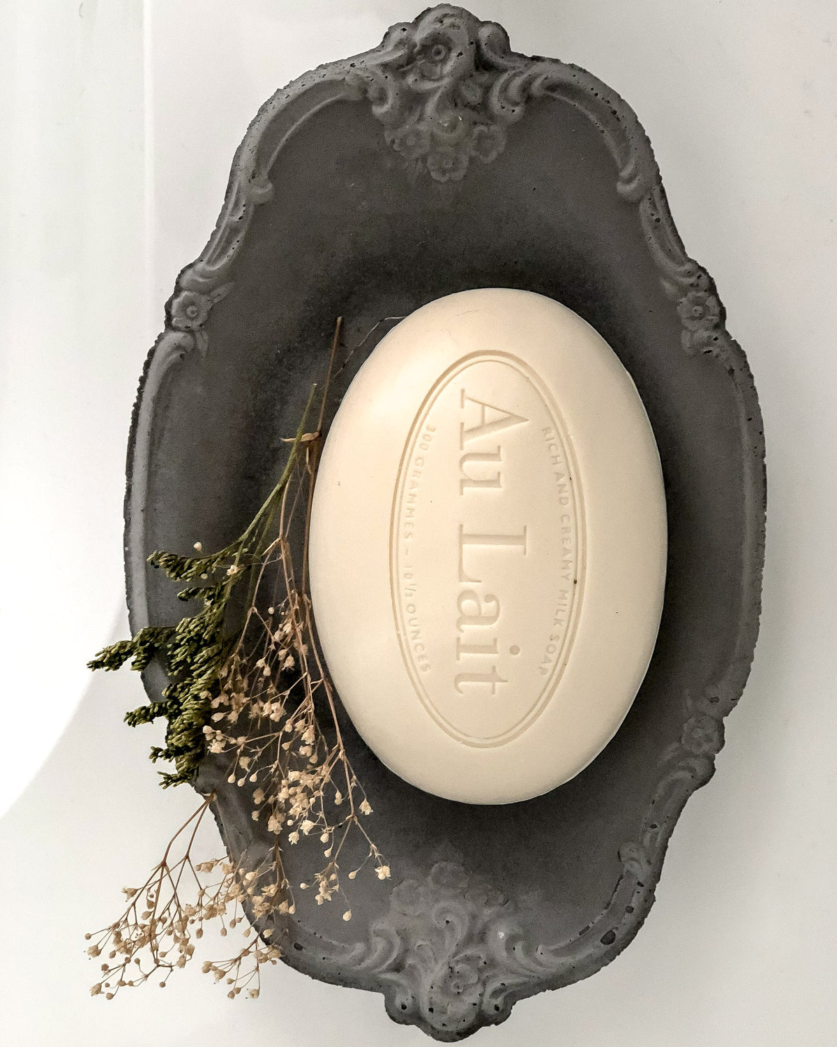 Handcrafted Concrete Platter