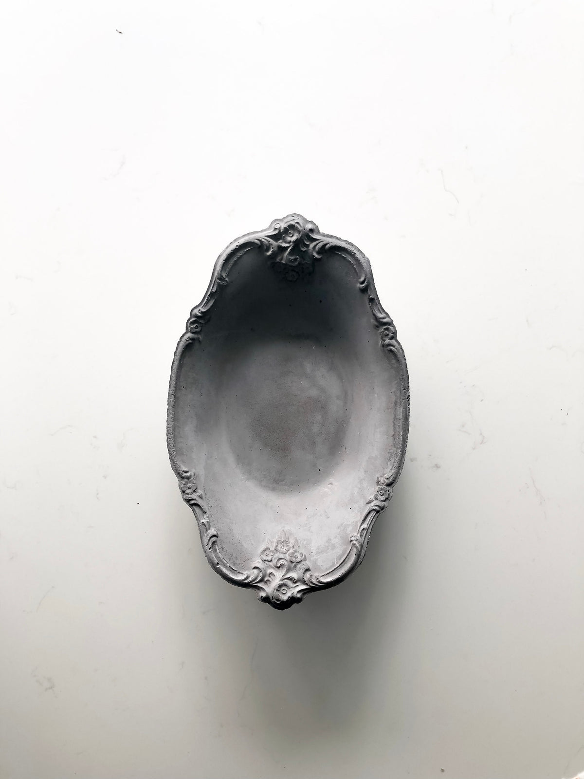 Handcrafted Concrete Platter