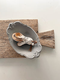 Handcrafted Concrete Platter